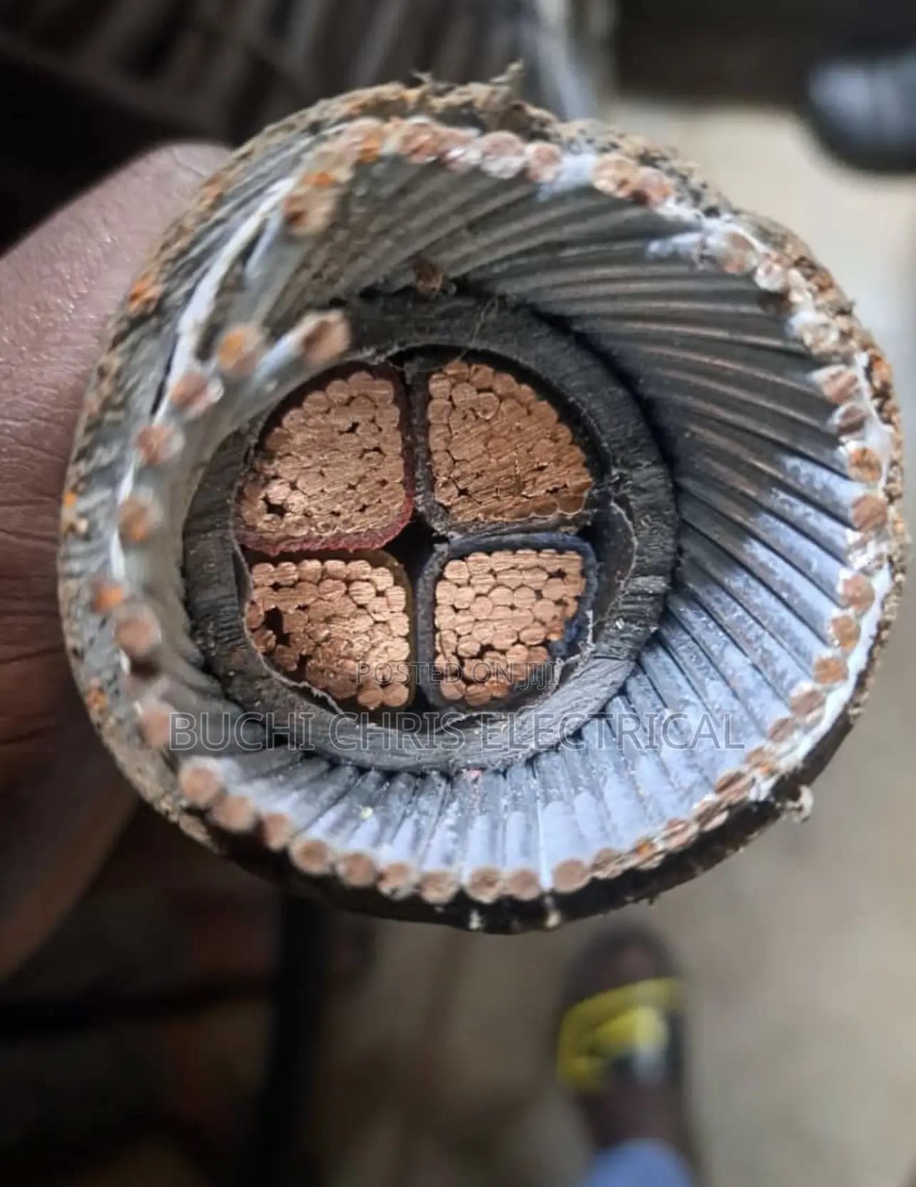 70mmx4core Armored Cable Available