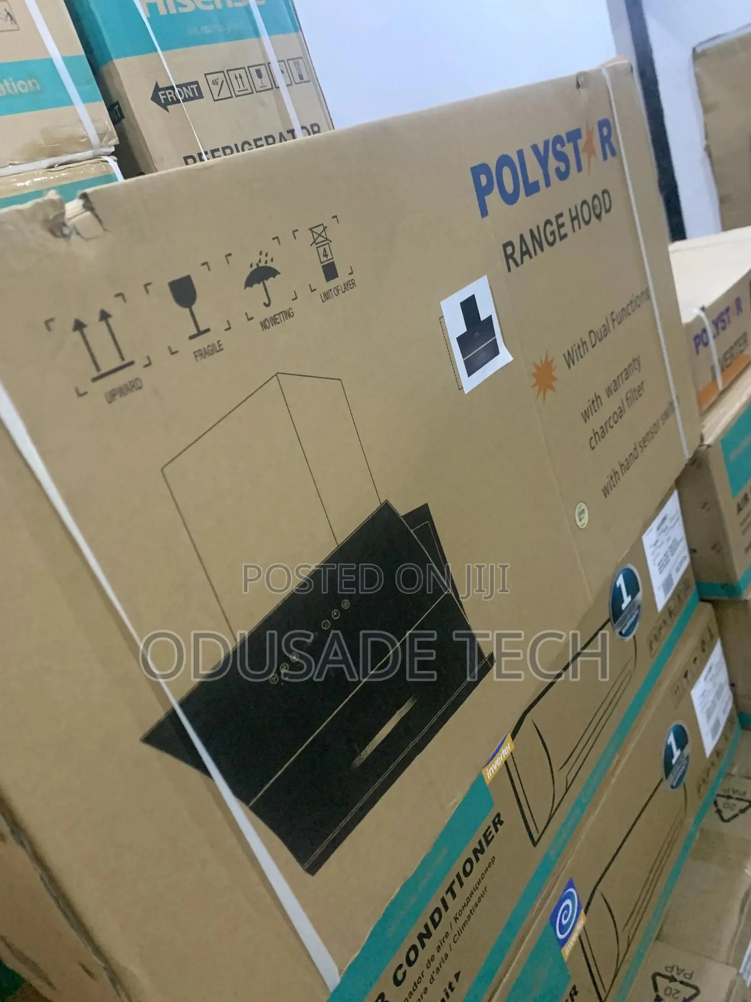 Time Saving 220-230v Polystar Range Hood