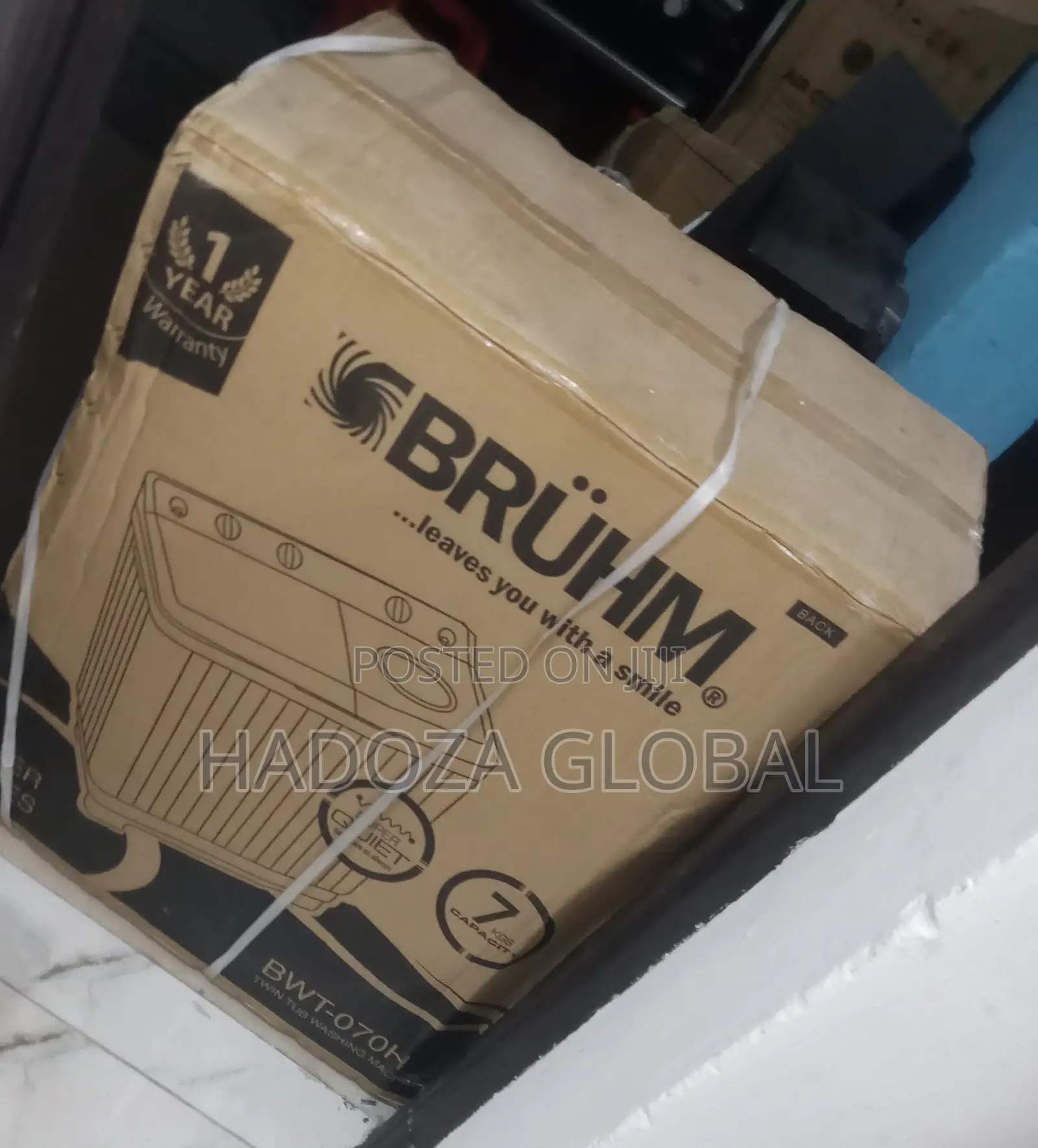 Bruhm Top-Selling 7kg Washing Machine -New