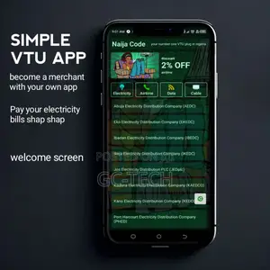 VTU App - Seamless Airtime, Data, TV Electricity Payments