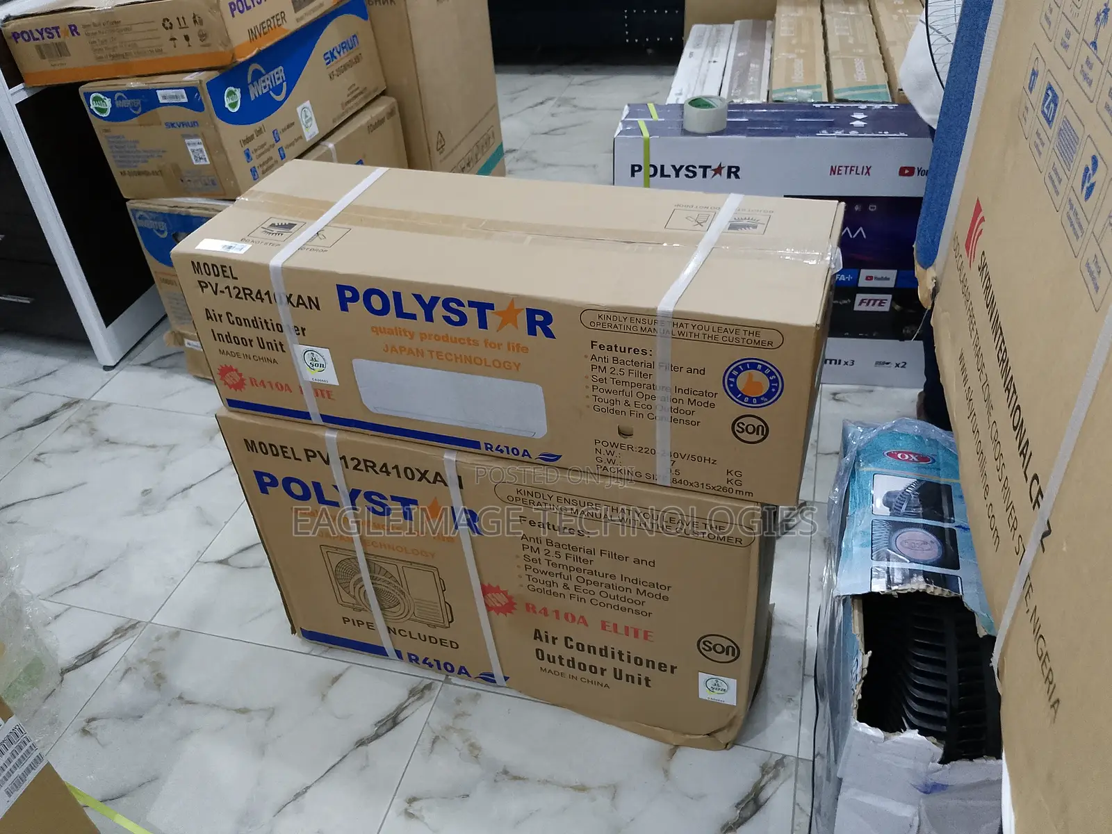 Strong Polystar Non-Inverter Air Conditioner 1.5hp