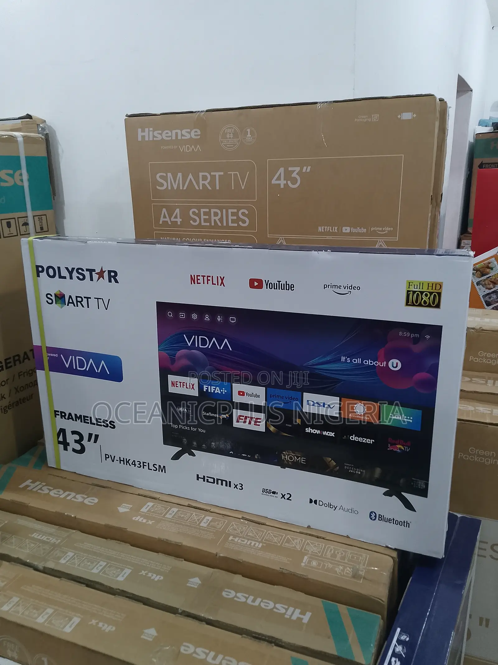 Super Power 43inches Polystar Smart TV