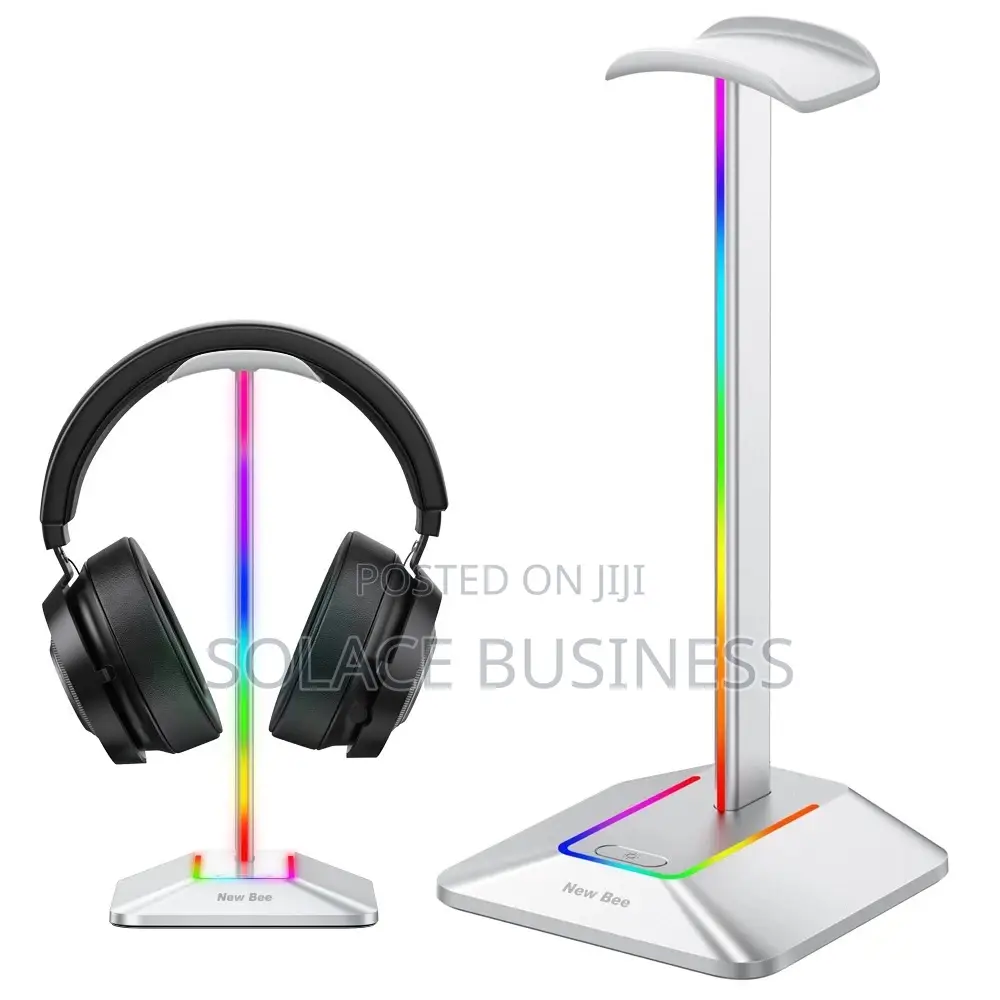 RGB Headphone Stand for Gaming and Workspace