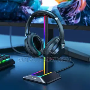 RGB Headphone Stand for Gaming and Workspace