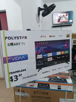 Efficient Polystar 43inches Smart Tv