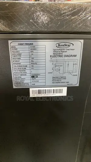 Fast Cooling Panasonic Kenstar Chest Freezer 201L KS-300S