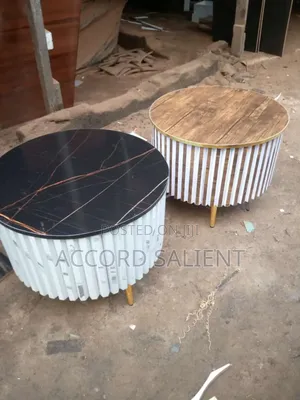 Round Wooden Center Table