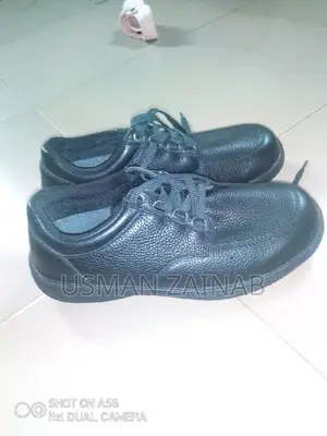 Black Leather Shoe for Men