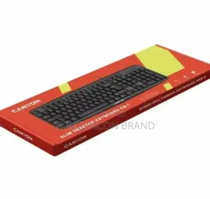 Canyon Slim Desktop Keyboard Kb-1 Black
