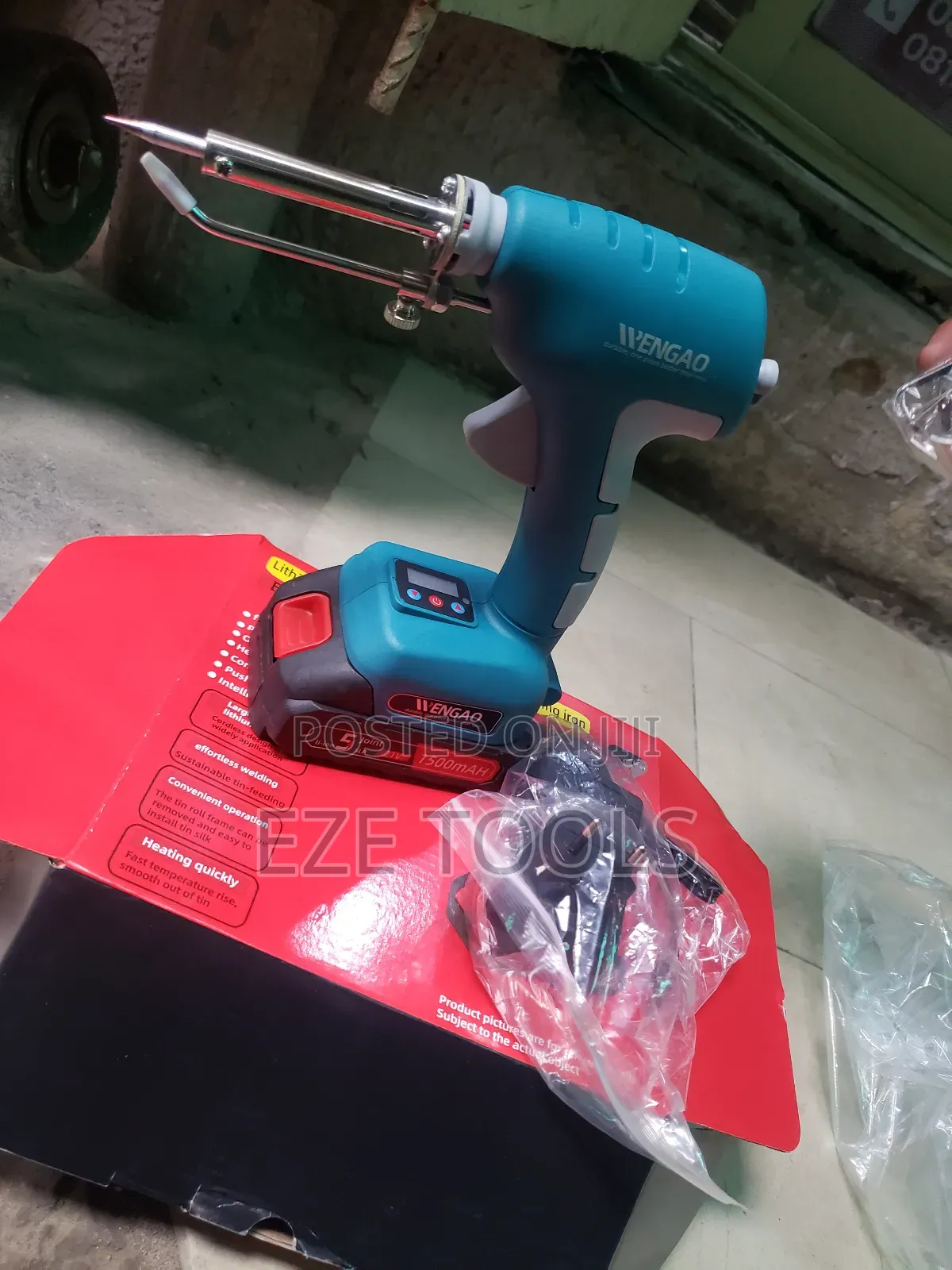 Lithium Battery Soldering Iron Gun