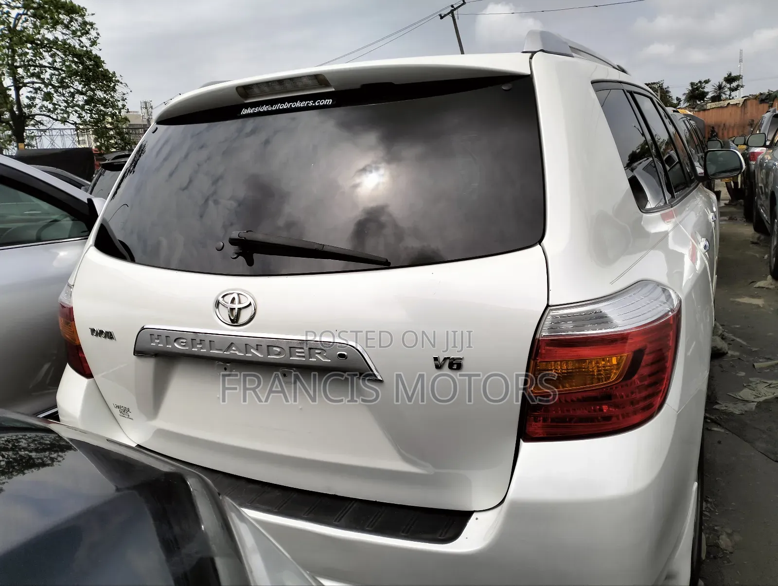 Toyota Highlander Limited 2010 White