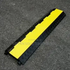 Rubber Floor Cord Cover With 2-channel Cables