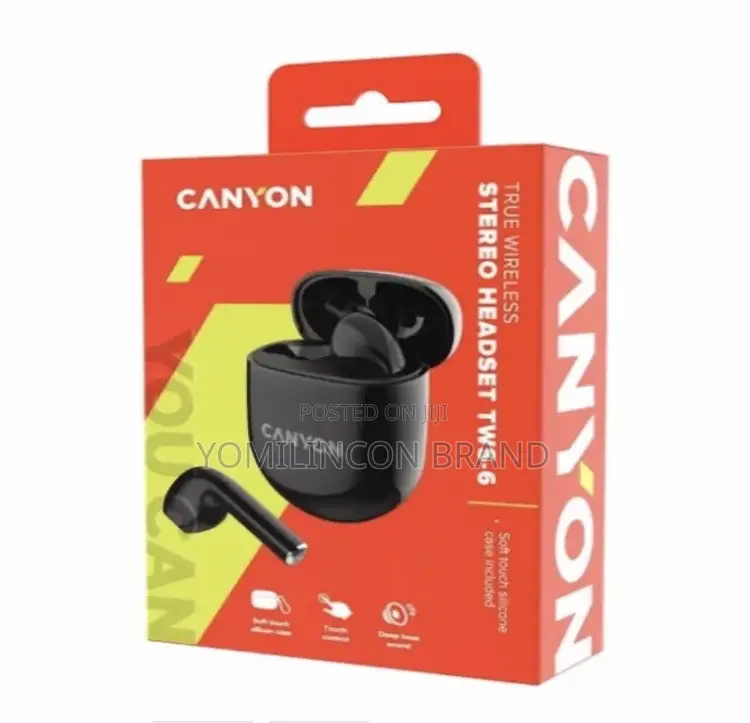 Canyon Headset TWS-6 Black