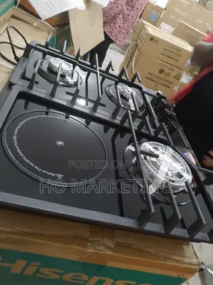Best Deal Polystar 3 Burner +1 Hot Plate Gas Hob