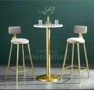 Bar Stool and Table