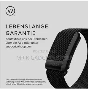 Whoop 4.0 With 12 Month Subscription – Wearable Health