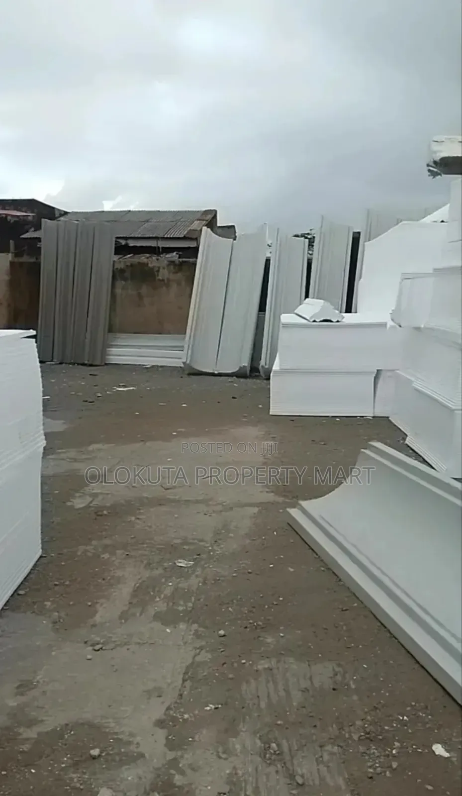 Polystyrene Board and Parapet