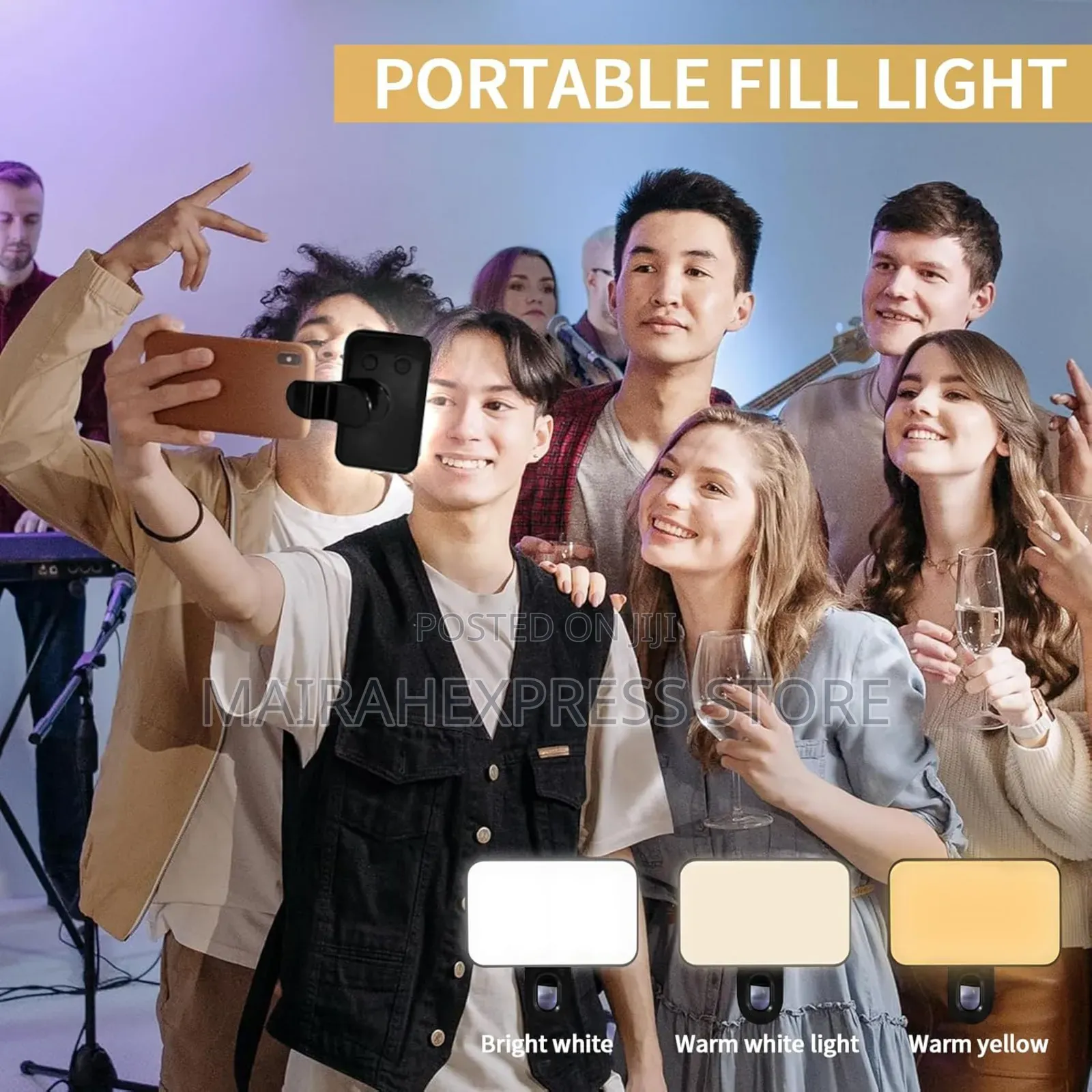 Selfie Light, Led Phone Light With 3 Lighting Mode,