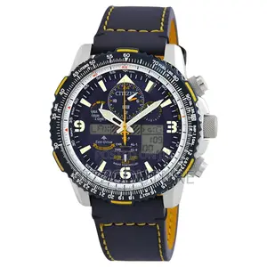 Original Citizen Blue Leather Watch Is Available in Store