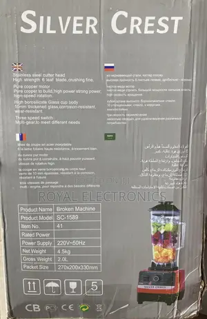 Original Silver Crest Multifunctional Blender SC-1589