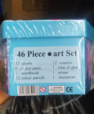 46pcs Kids Painting Crayon Set