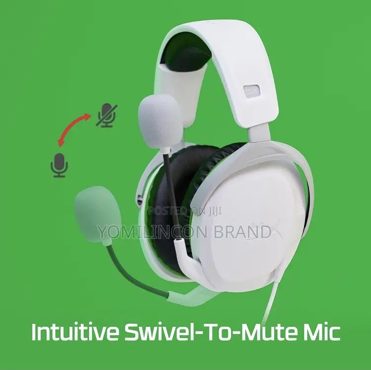 Hyperx (6h9b7aa) Headset Xbox White/Green
