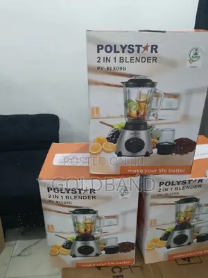 Polystar 1.5L 2in1 Customer Choice Blender Pv-Bl509g