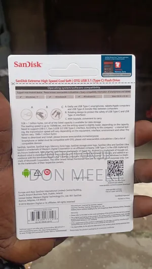 Dual Flash Drive Usb and Type C