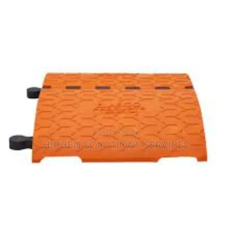 Rubber Floor Cord Cover Cable Protector 4channel in Yaba Safetywear