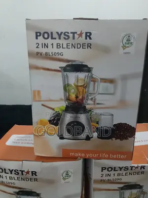 Polystar 1.5L 2in1 Dependable Blender Pv-Bl509g
