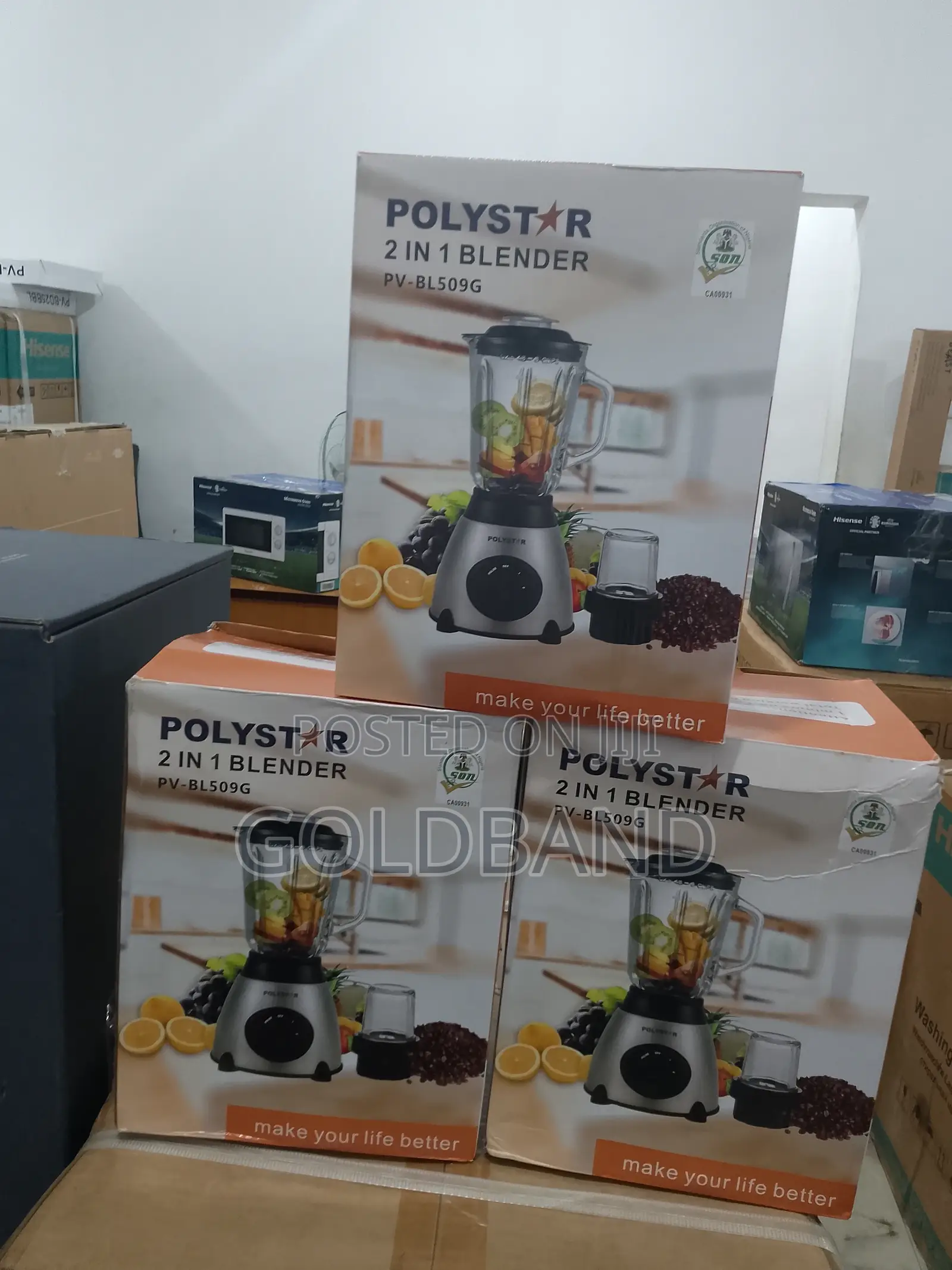 Polystar 15L 2in1 Newly Improved Blender Pv-Bl509g