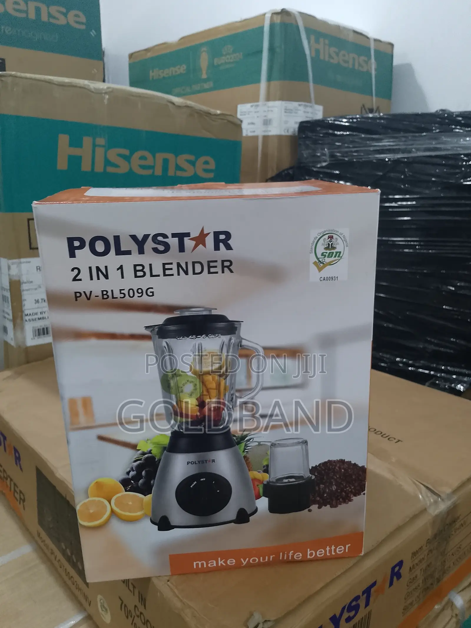 Most Affordable Polystar 1.5L 2in1 Blender Pv-Bl509g