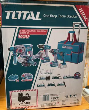 5pcs Total Industrial Combo Kit(20V)