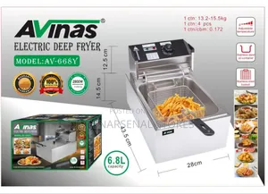 Photo - 6.8L Avinas Deep Fryer