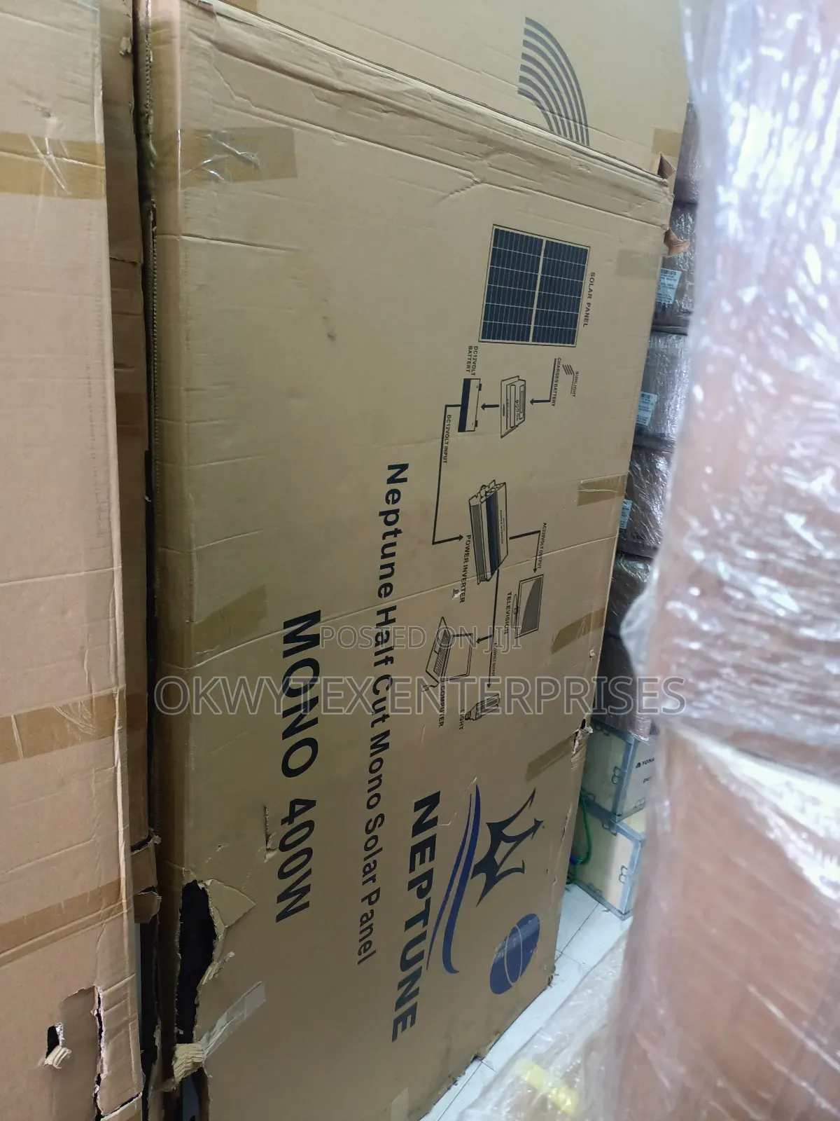400W All Black Halfcut Mono Solar Panel