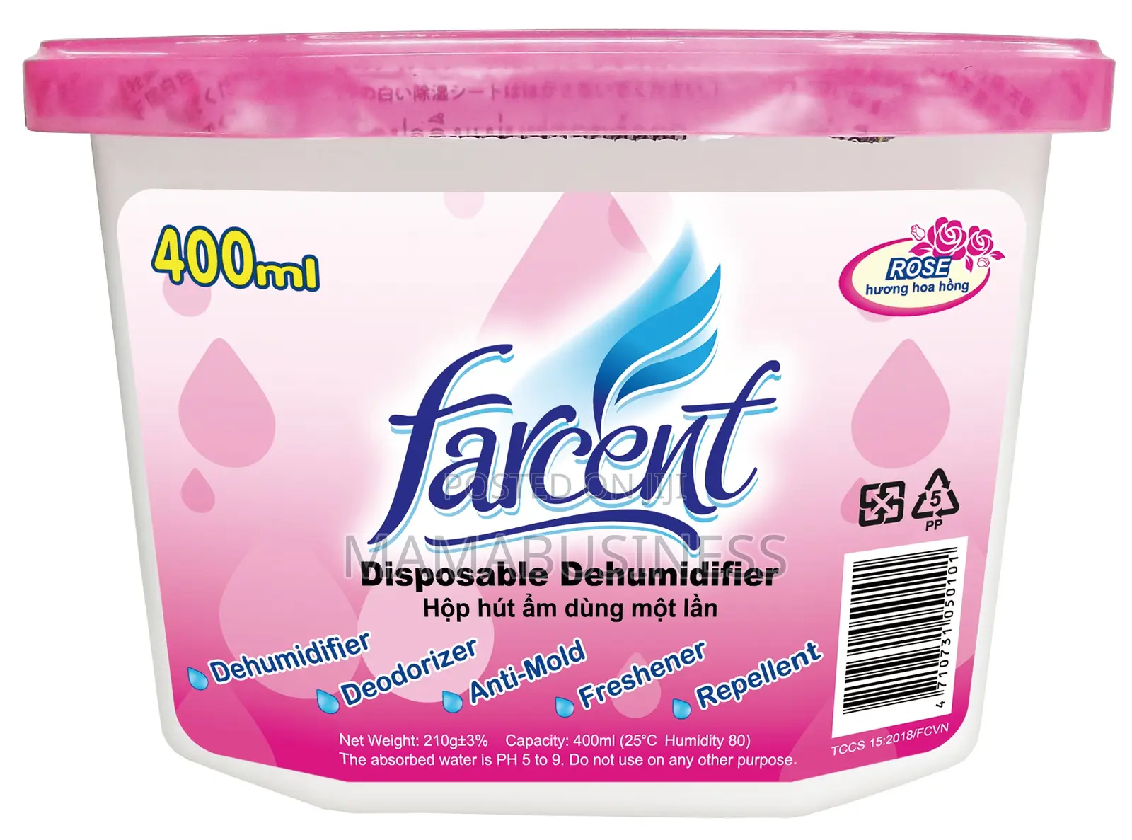 Disposable Farcent Dehumidifier
