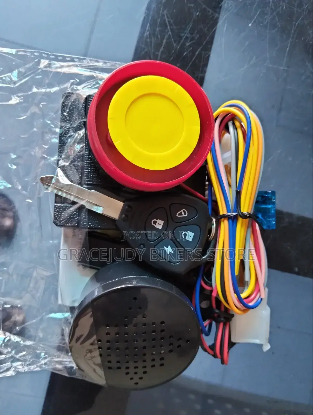 Security Remote Control for Bikes