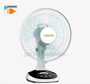 Table Rechargeable Fan 12 Inces