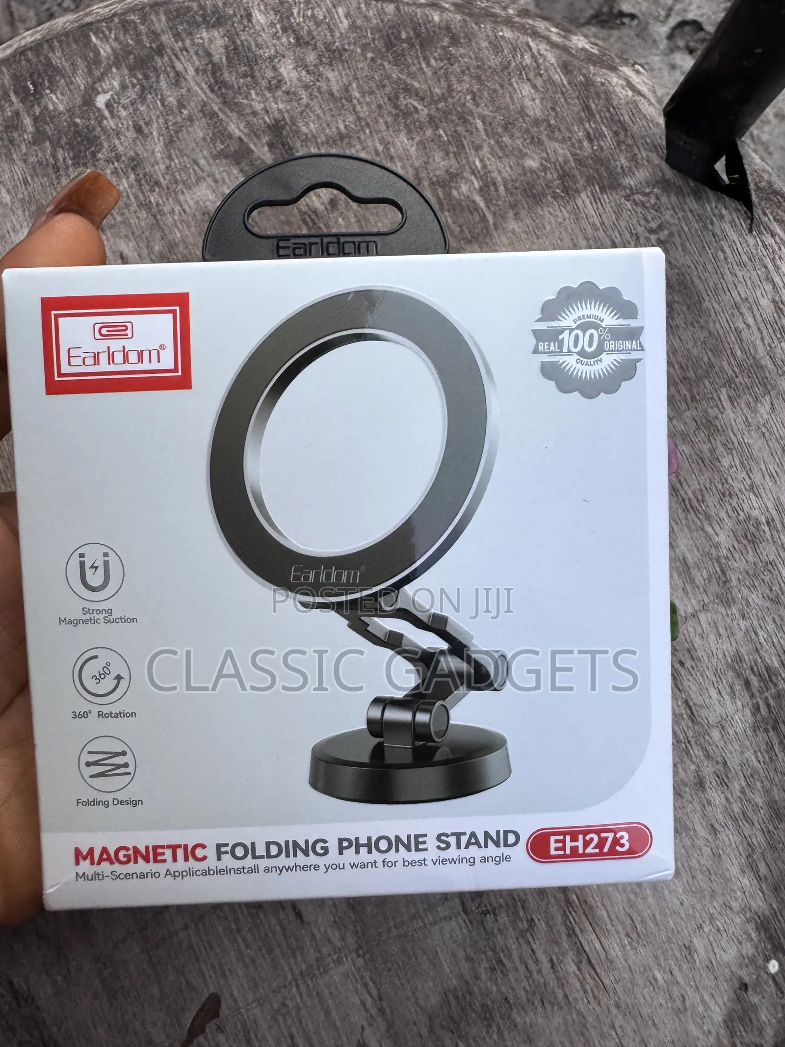Earldom Magnetic Universal Folding Mount Holder