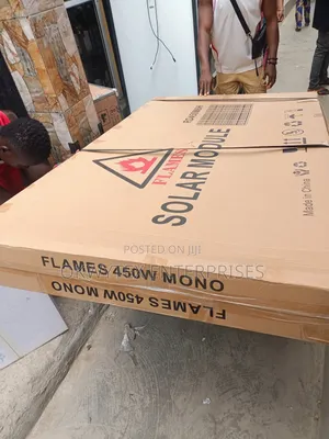 450watts Flames Halfcut Mono Solar Panel