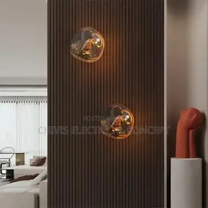 Lava Wall Lamp Nordic Glass Wall Light for Home Decor Sofa