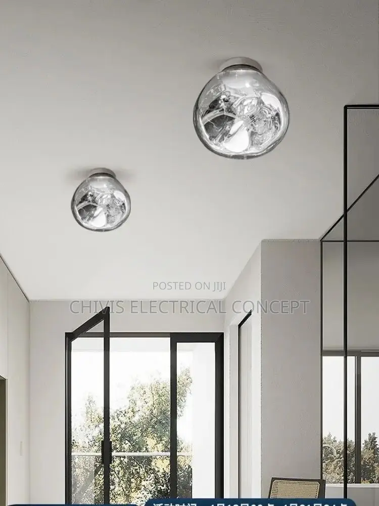 Nordic Lava LED Ceiling Light LED Ceiling Lamp PVC Lightin