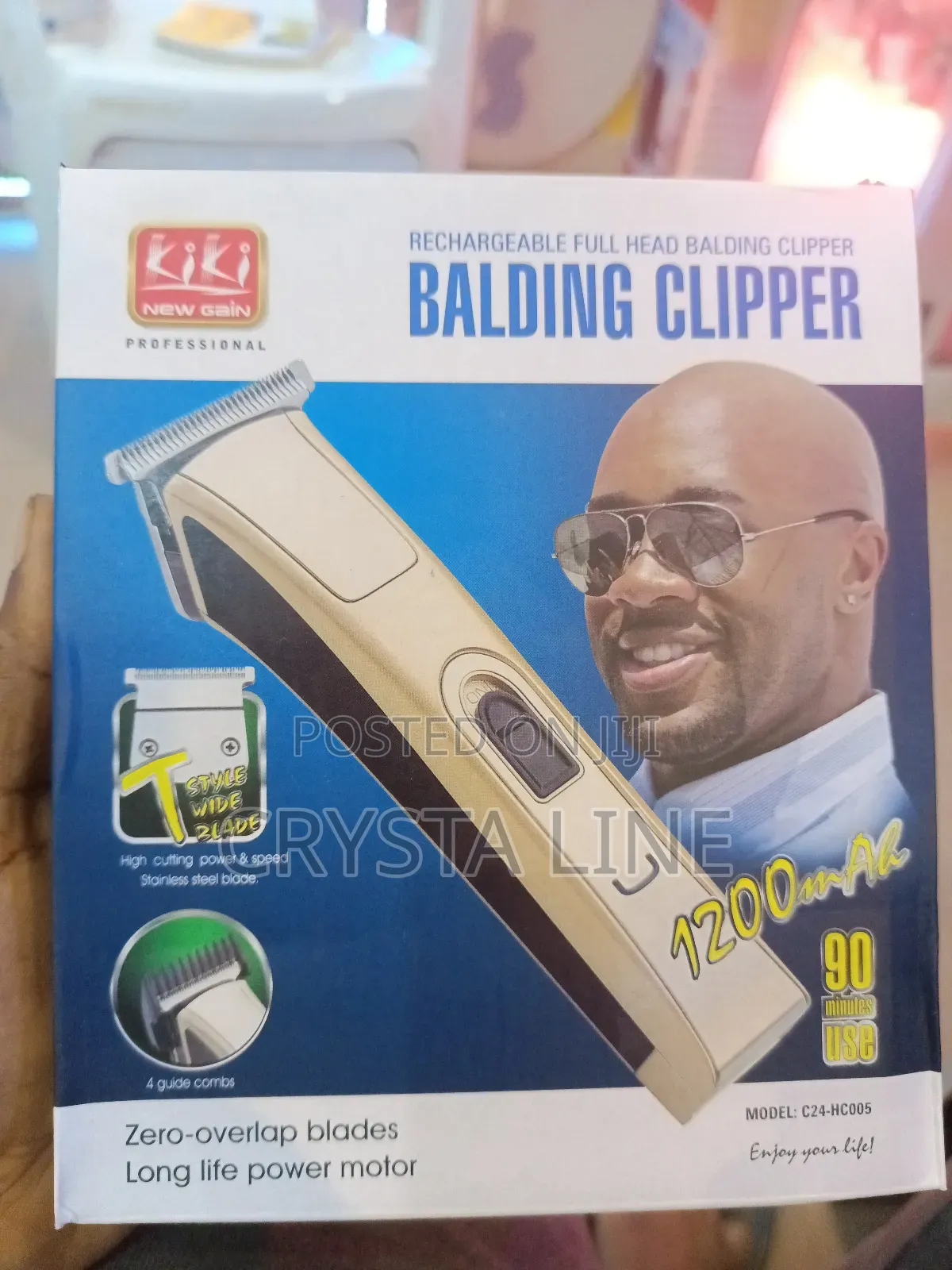 Rechargeable Balding Clipper