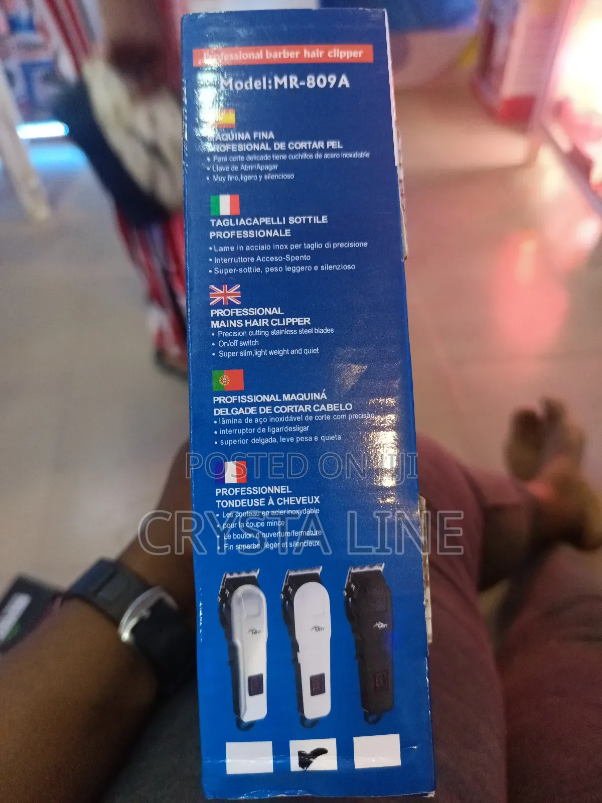 Rechargeable MRY Clipper