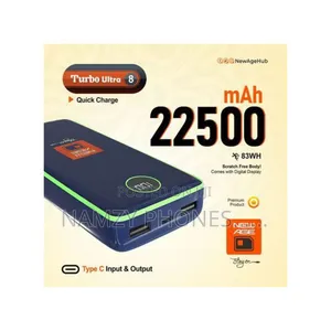 New Age 22,500mah Ultra Power Bank With Anti-Scratch Body