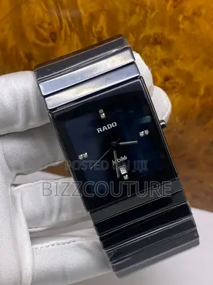 Original Rado Ceramic Black Chain Watch Is Available Now