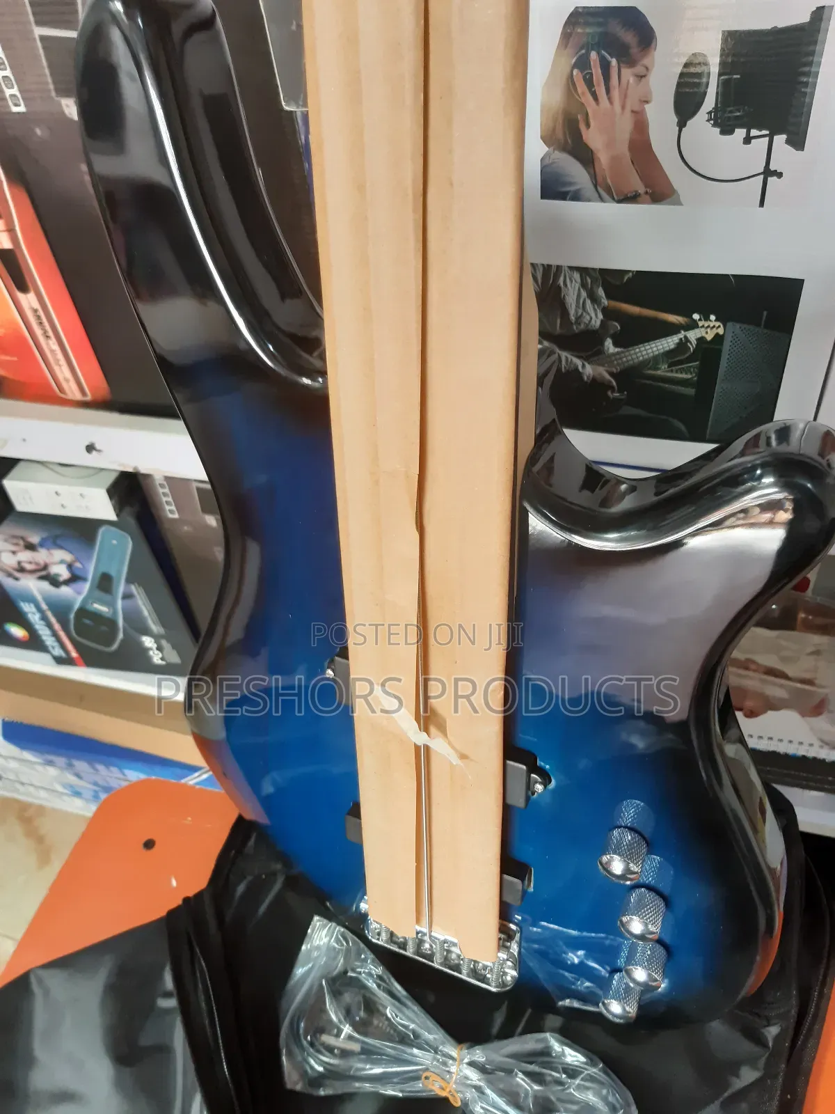5 Strings Passive Ibanez Bass Guitar