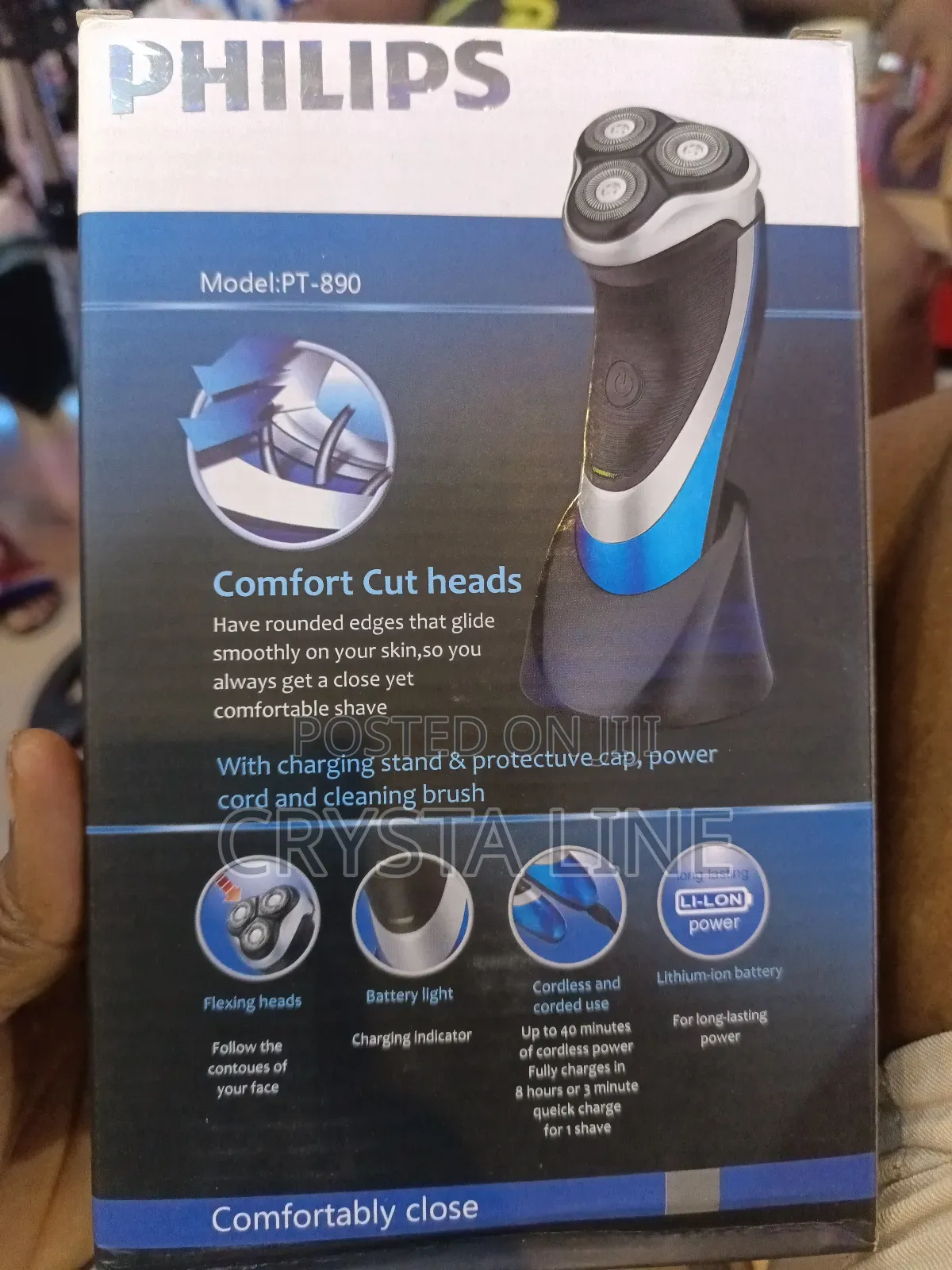 PT-890 Rechargeable Cordless Clipper