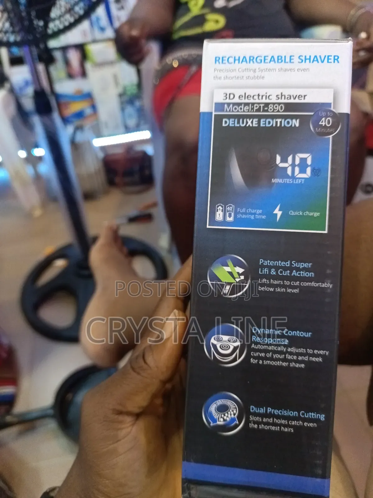 PT-890 Rechargeable Cordless Clipper