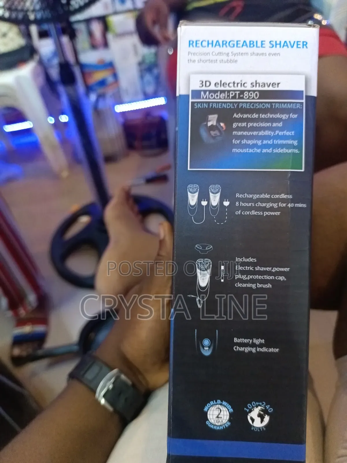 PT-890 Rechargeable Cordless Clipper